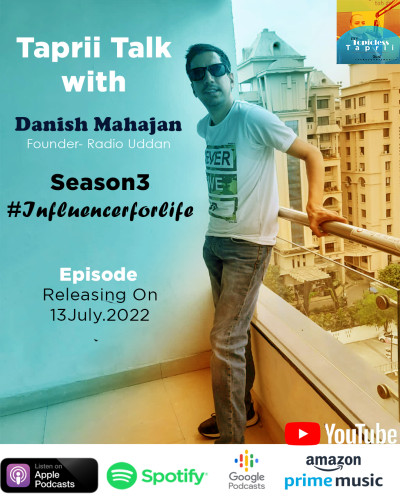 That's how i became Radio Jockey Taprii talk with Danish Mahajan Founder of Radio Uddan.
