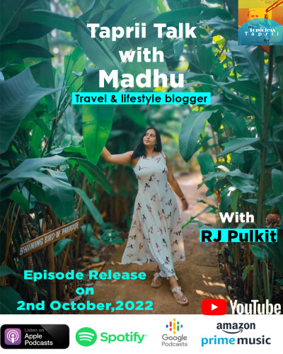 Can a Mother be a Travel Blogger Answers is yes. Taprii Talk with Madhu Part-1