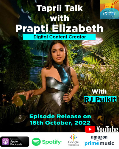 A Journey of Normal Girl to Internet Content Creator Prapti Elizabeth  #Tapriitalk With wheelchair boy RJ Pulkit