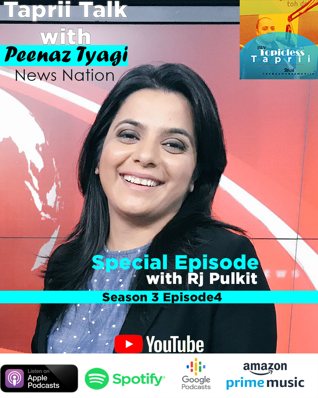 Taprii talk with Peenaz Tyagi From News Nation Part -2 (Republic day special )
