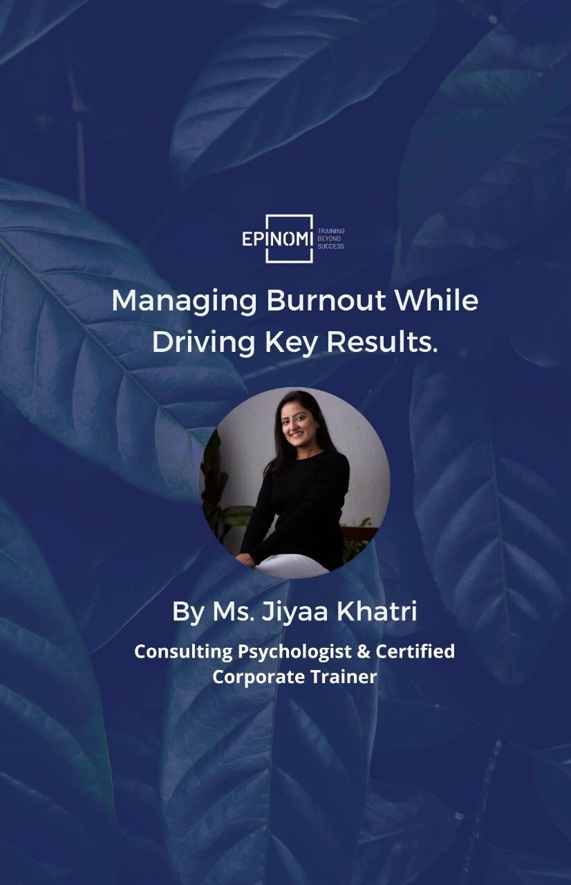 Managing burnout while driving key results episode artwork