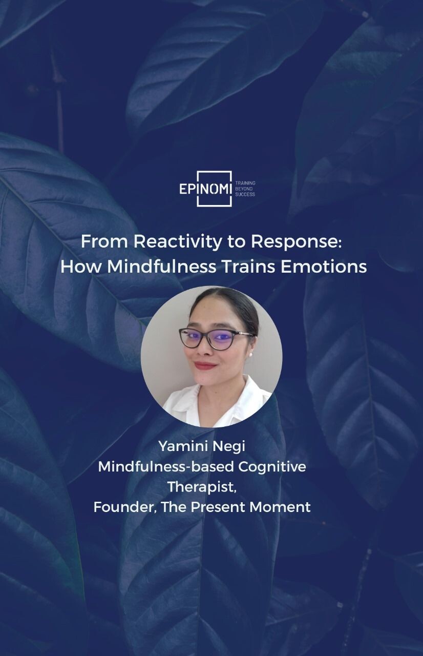 From Reactivity to Response: How Mindfulness Trains Emotions episode artwork