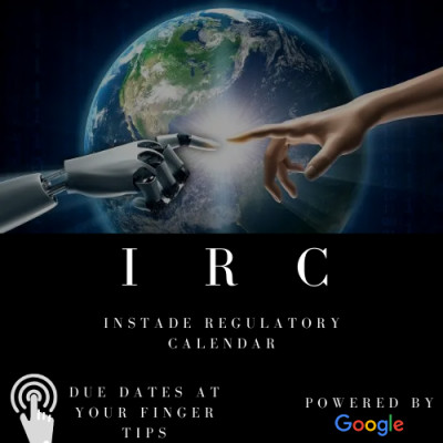 IRC - Instade Regulatory Calendar - Tutorial IRC - Instade Regulatory Calendar - Tutorial