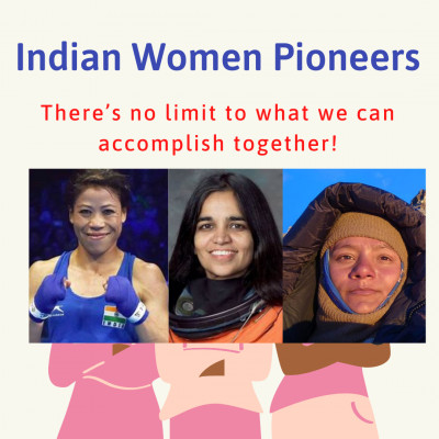 Indian Women Pioneers | Kalpana Chawla, Indra Gandhi, Mary Kom | Ep#20 - podcast episode cover