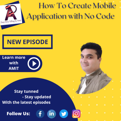 Episode 45-How to Create Mobile Application with No Code Platform episode artwork