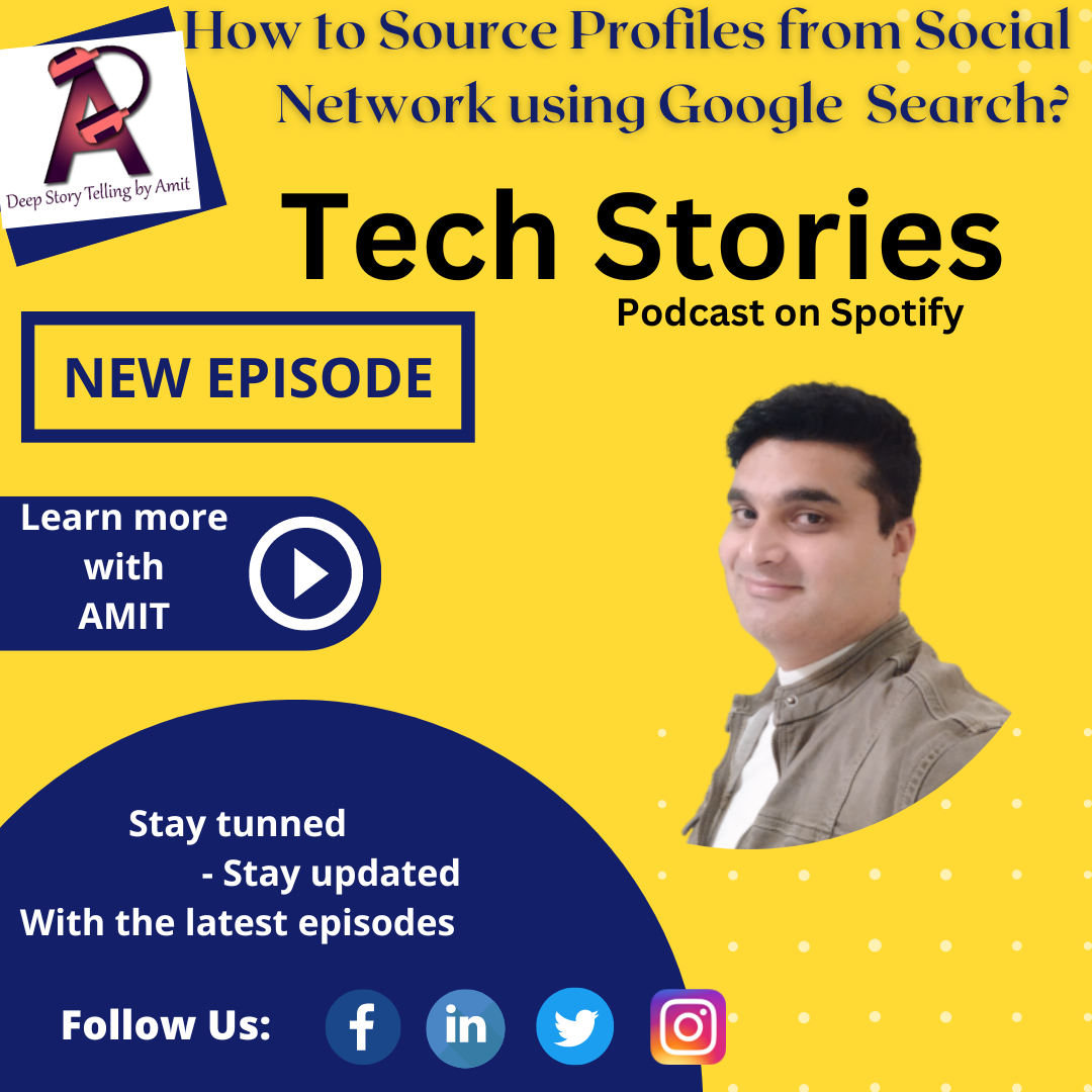 Episode 85 - How to Source Profiles from Social Network using Google search? episode artwork