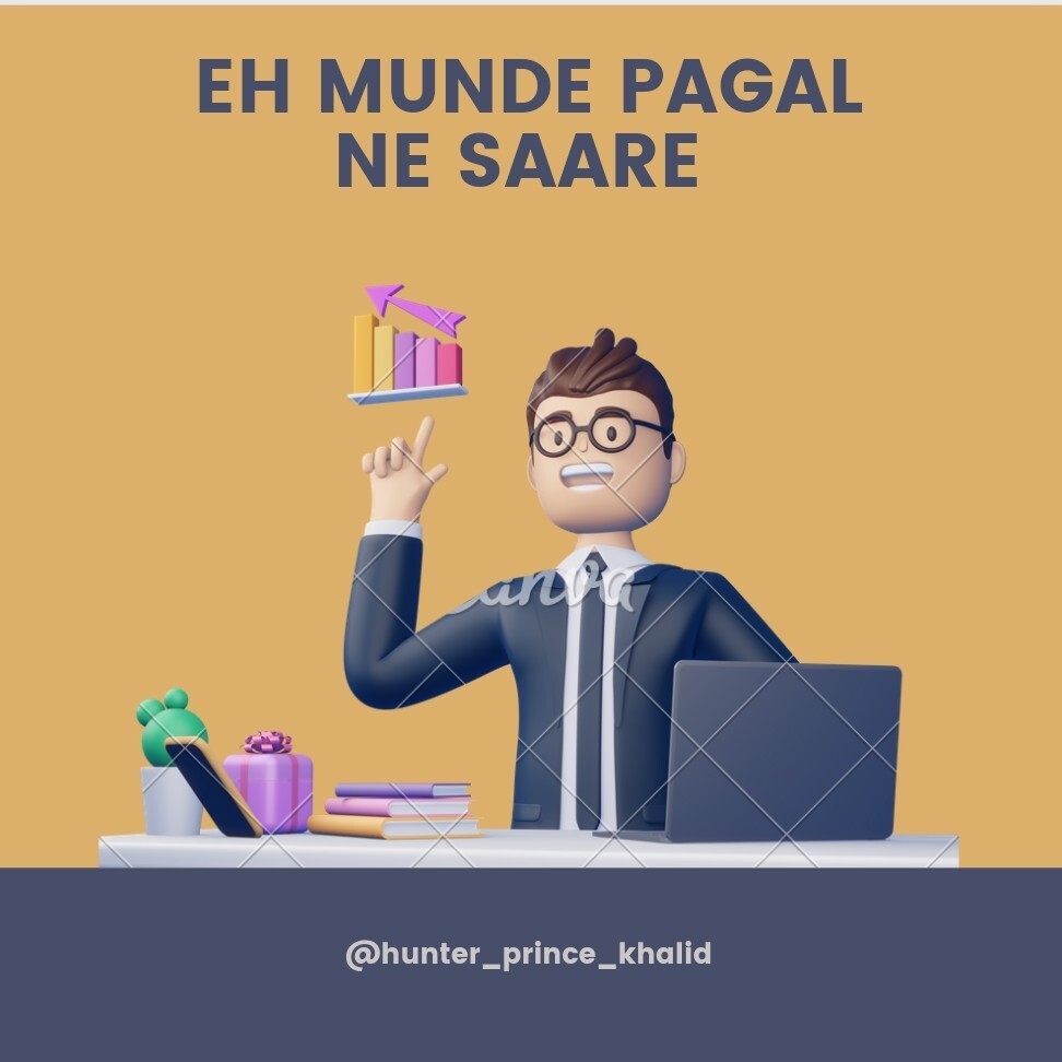 Eh Munde Pagal Ne Saare Lo-Fi Song By Hunter Princ