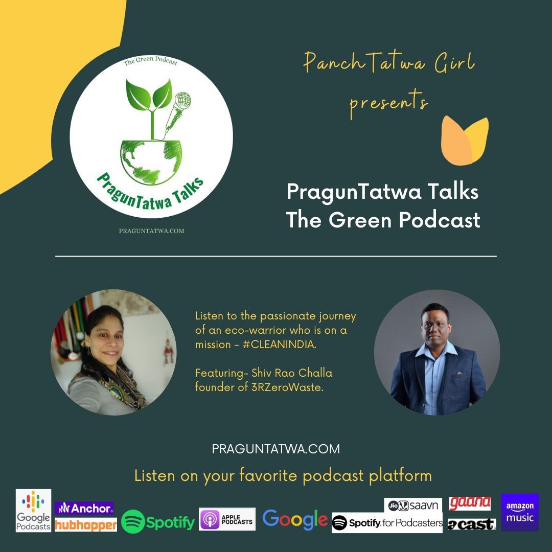 Green Talks Ep 41 – Green Tatwa Talks Featuring - Shiv Rao Challa founder - 3R Zero waste episode artwork