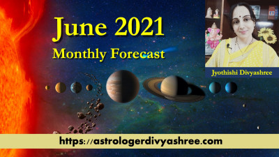 June 2021 Monthly forecast in english by Astrologer Divyashree episode artwork