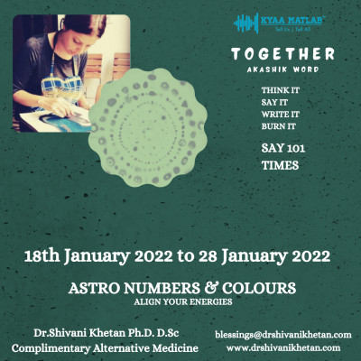 Episode 10: 18th Jan 2022 to 28th Jan 2022 | ASTRO NUMBERS & COLORS episode artwork