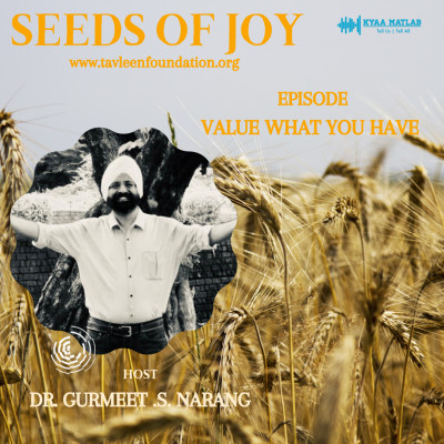 EPISODE 8 - VALUE WHAT YOU HAVE | SEEDS OF HAPPINESS episode artwork