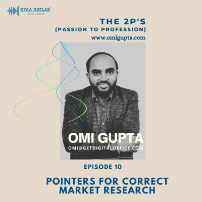 EPISODE 10 : POINTERS FOR CORRECT MARKET RESEARCH | THE 2P'S (Passion to Profession) episode artwork