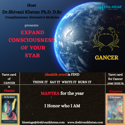 EPISODE 6 : CANCER | EXPAND CONSCIOUSNESS OF YOUR STAR episode artwork