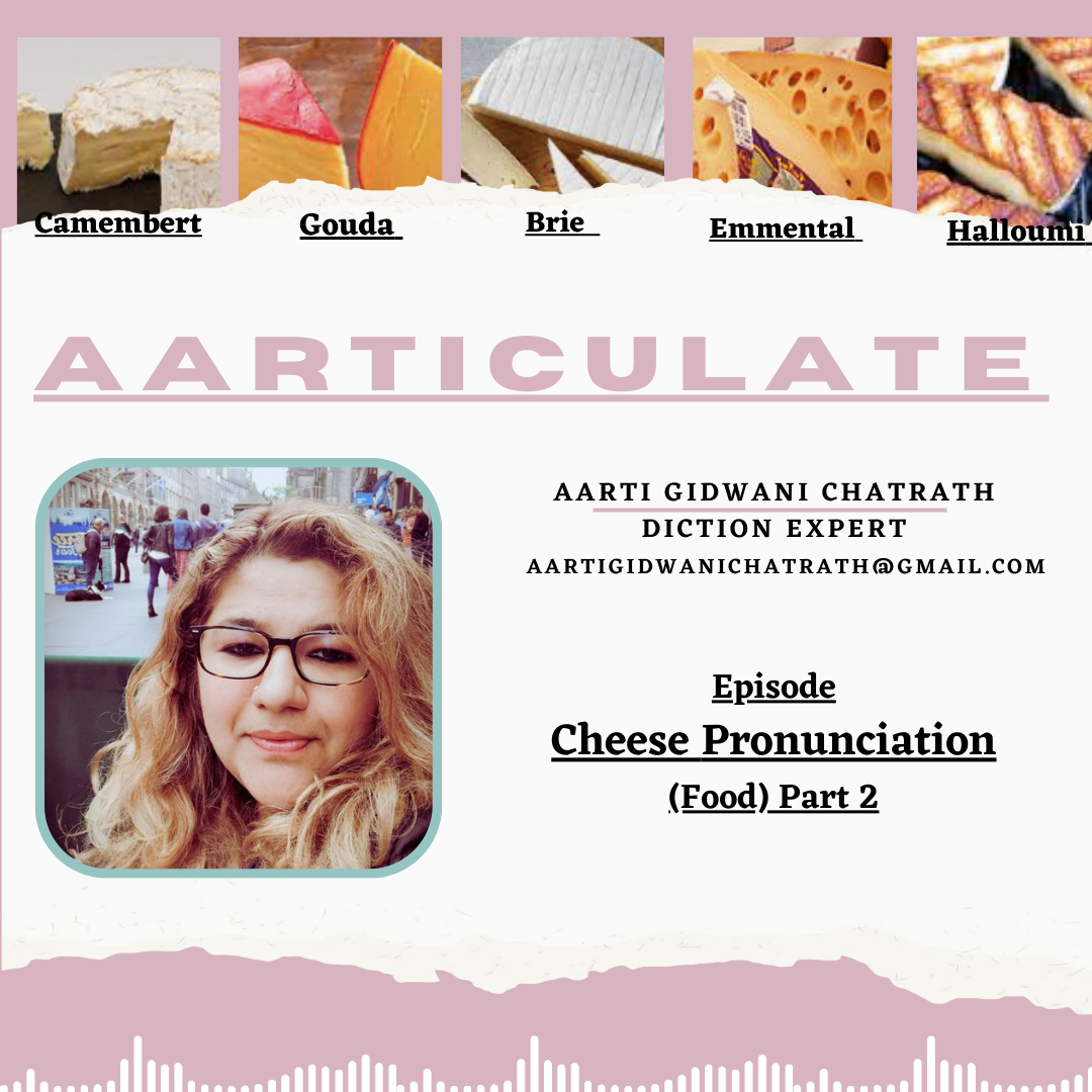 EPISODE 4: CHEESE PRONUNCIATION (Part 2) | AARTICULATE episode artwork