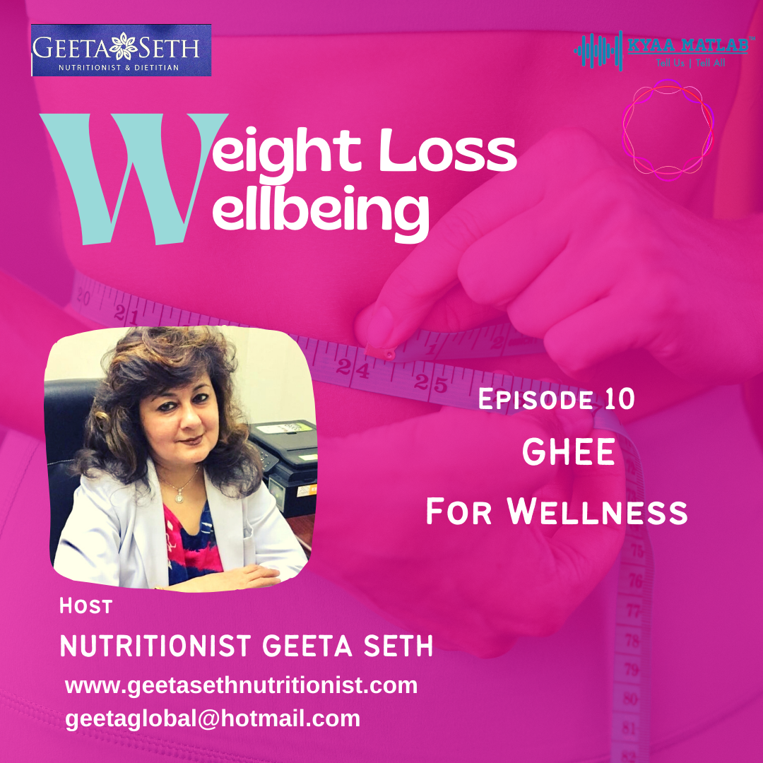 EPISODE 10 : GHEE FOR WELLNESS | WEIGHT LOSS & WELLBEING episode artwork