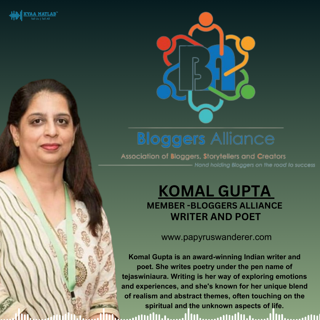 EPISODE 1: KOMAL GUPTA | BLOGGERS ALLIANCE episode artwork