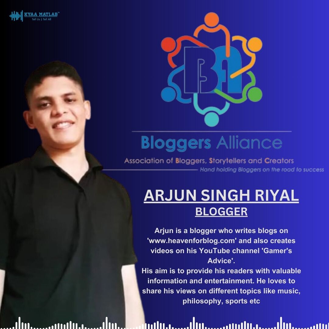 EPISODE 2 : ARJUN SINGH RIYAL | BLOGGERS ALLIANCE episode artwork