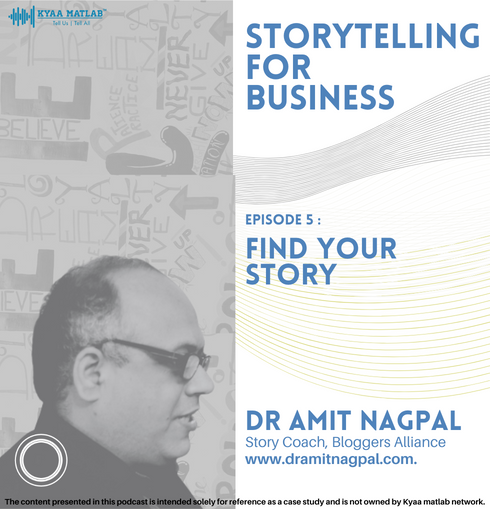 EPISODE 5 : FIND YOUR STORY | STORYTELLING FOR BUSINESS episode artwork
