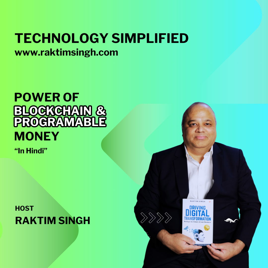 Episode : Power of blockchain & programable money | TECHNOLOGY SIMPLIFIED episode artwork