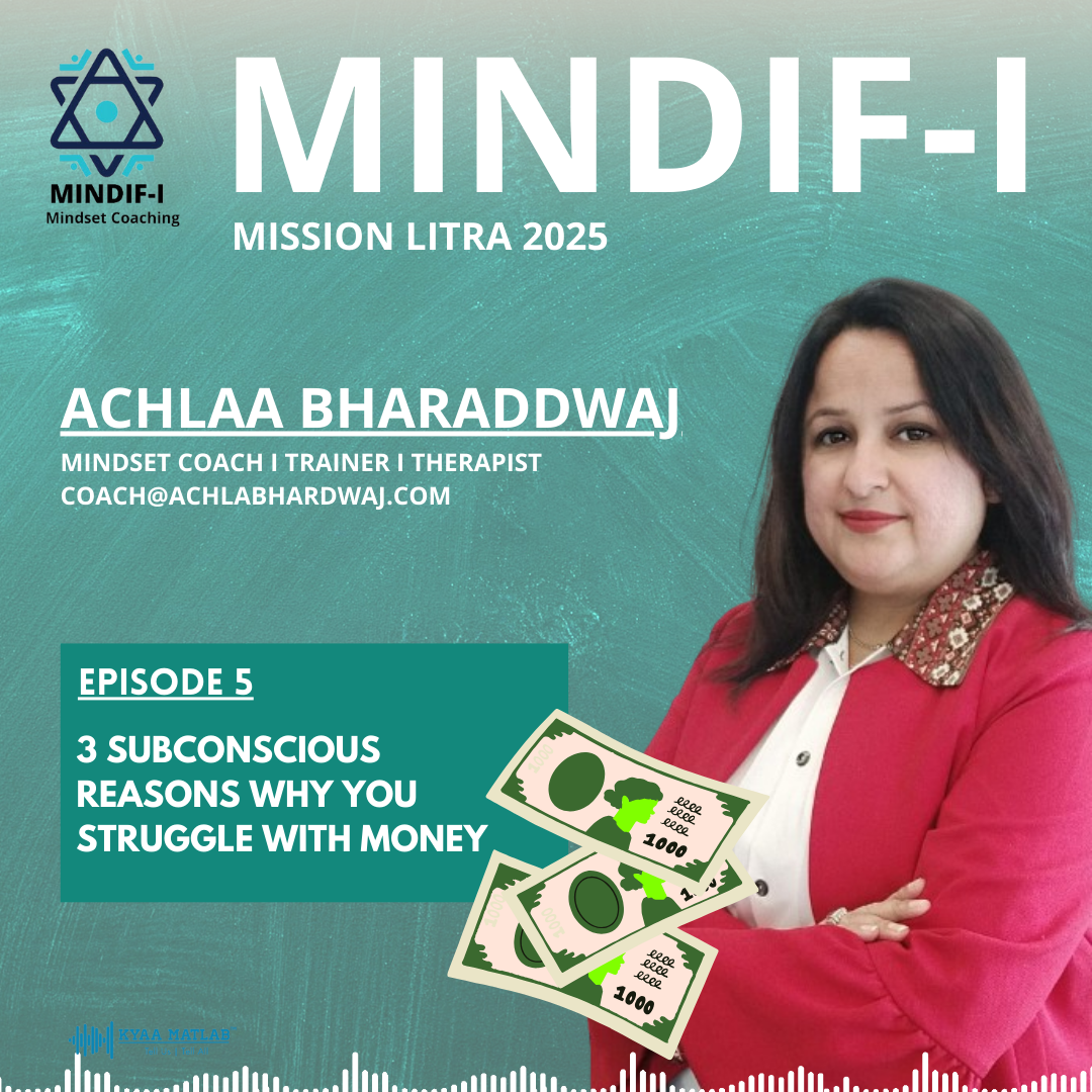 Episode 5 : 3 subconscious reasons WHY You Struggle with Money | MINDIF-I LITRA 2025 episode artwork