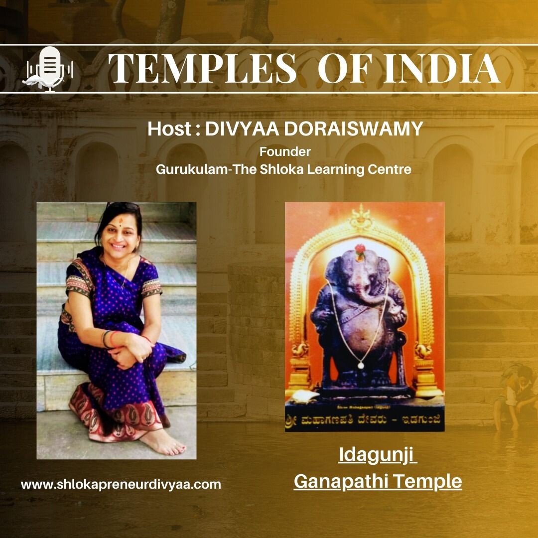 Episode : Idagunji Ganapathi Temple | Temples Of India | Divyaa Doraiswamy episode artwork