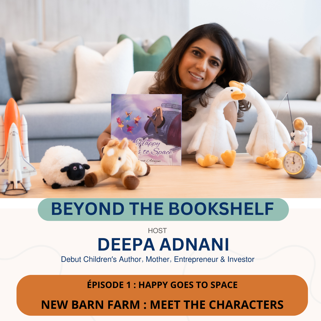 EPISODE 1: NEW BARN FARM : MEET THE CHARACTERS (HAPPY GOES TO SPACE) | BEYOND THE BOOKSHELF episode artwork