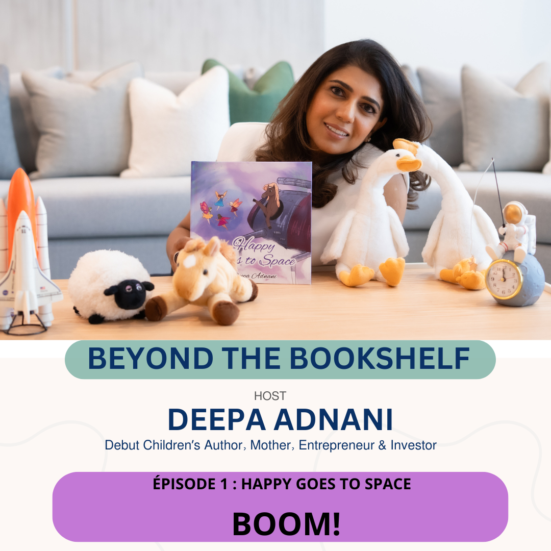 EPISODE 2: BOOM! | BEYOND THE BOOKSHELF | DEEPA ADNANI episode artwork
