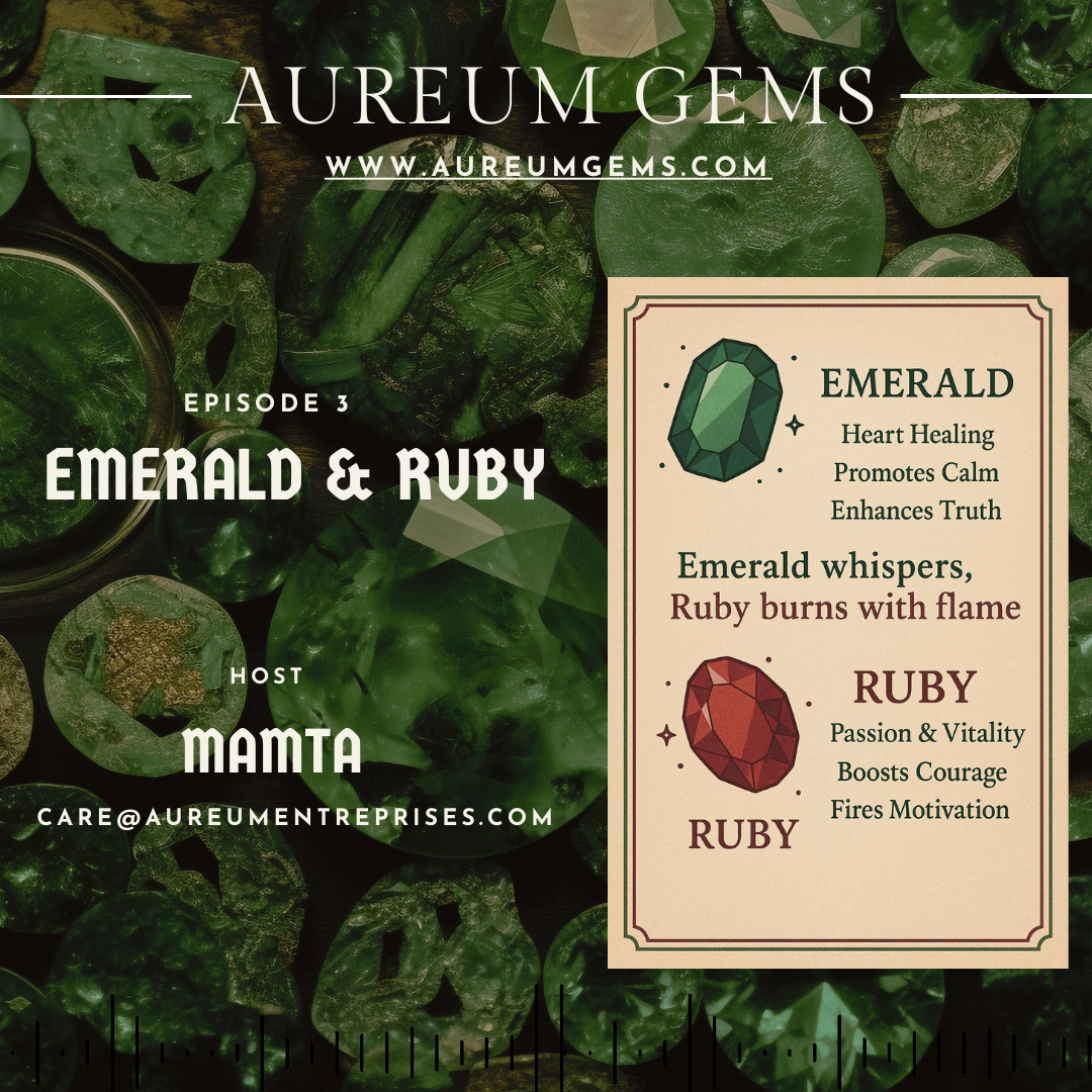 Episode 3: EMERALD & RUBY | AUREUM GEMS | MAMTA episode artwork