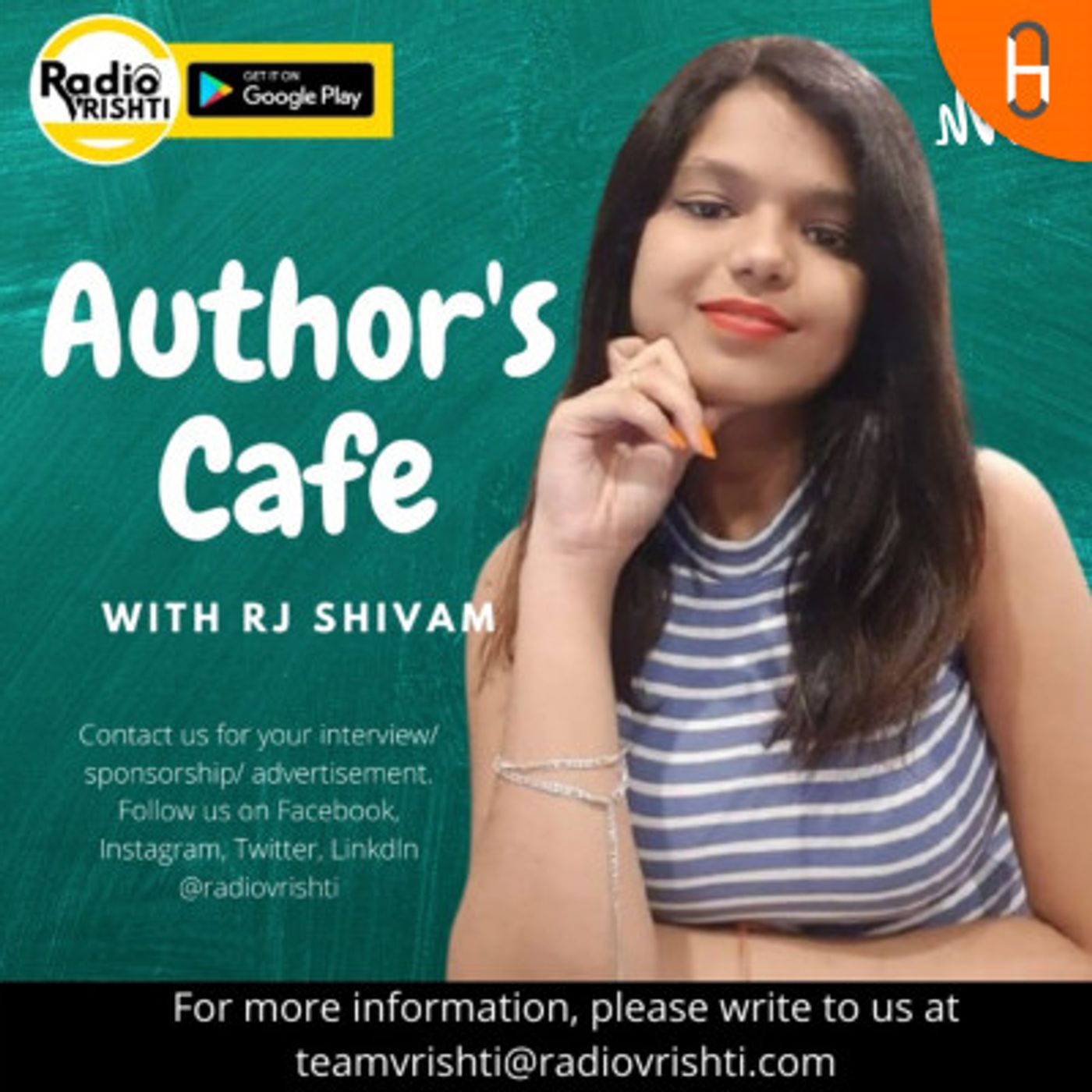 Author\'s Cafe With Rj Shivam
