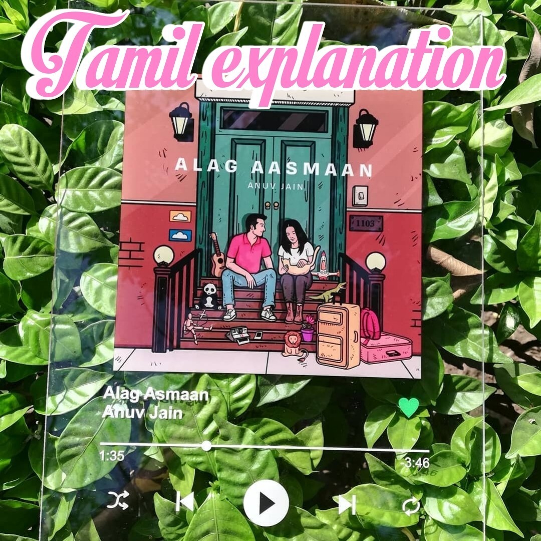 ALAG AASMAAN song Tamil version l Tum Udhe Ja Rahe Tamil explanation episode artwork