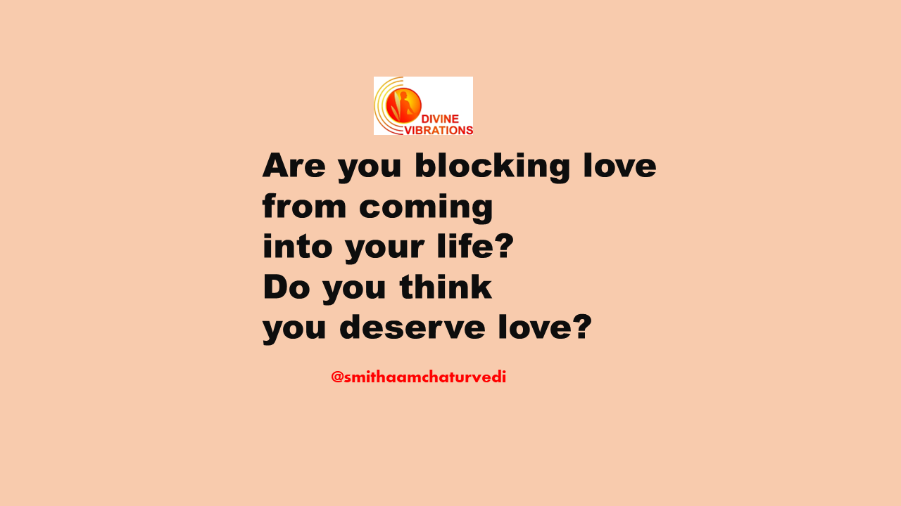Are you blocking love from coming into your life? Do you think you deserve love? episode artwork