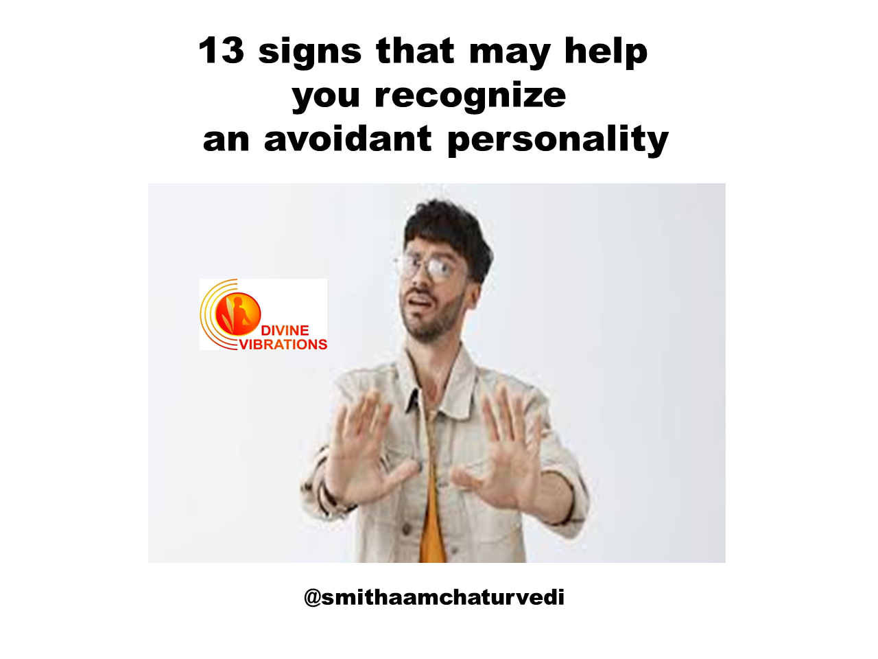 13 signs that may help you recognise an avoidant personality. episode artwork