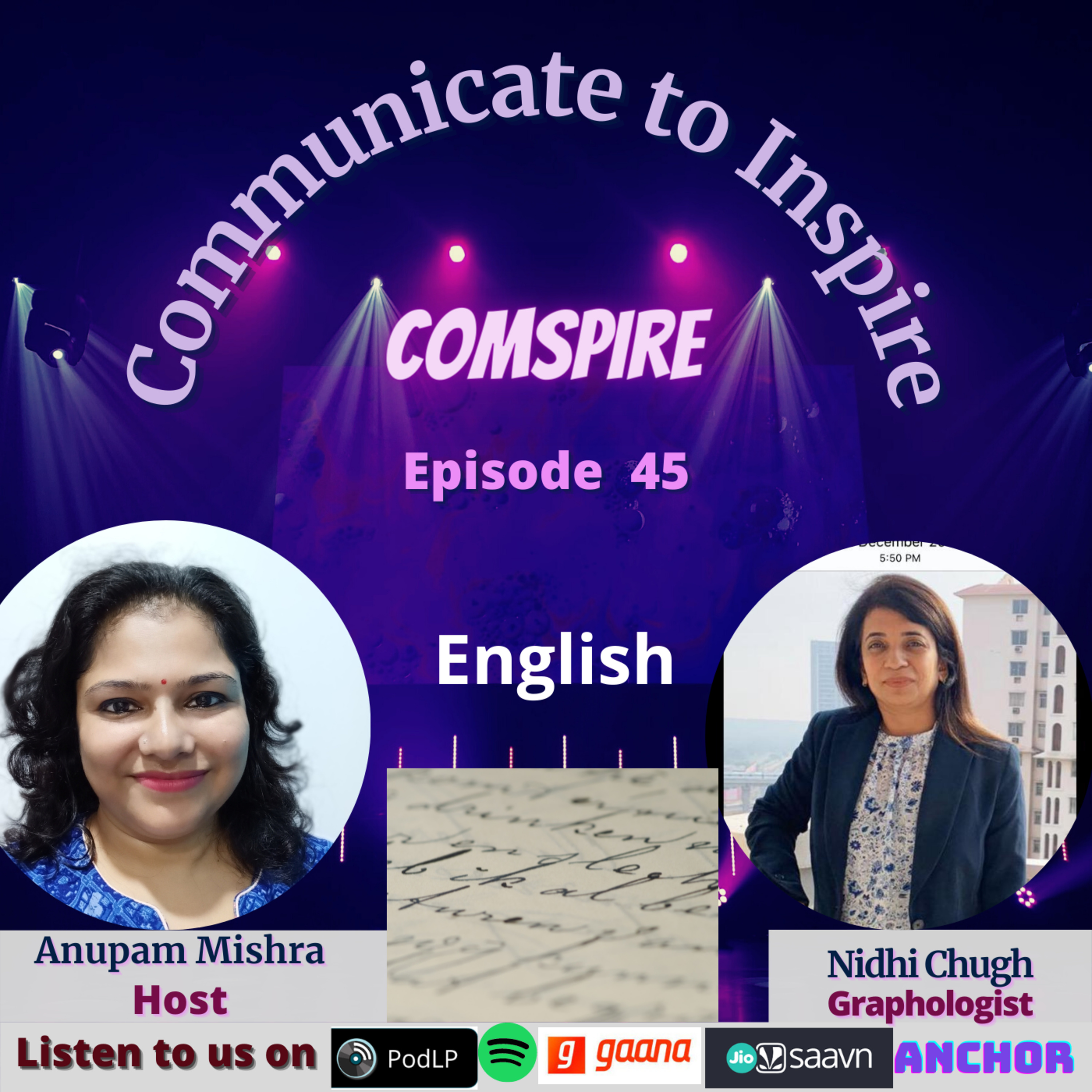 Episode 46: Story of graphologist Nidhi Chugh from a fantasy designer to Writeright trainer