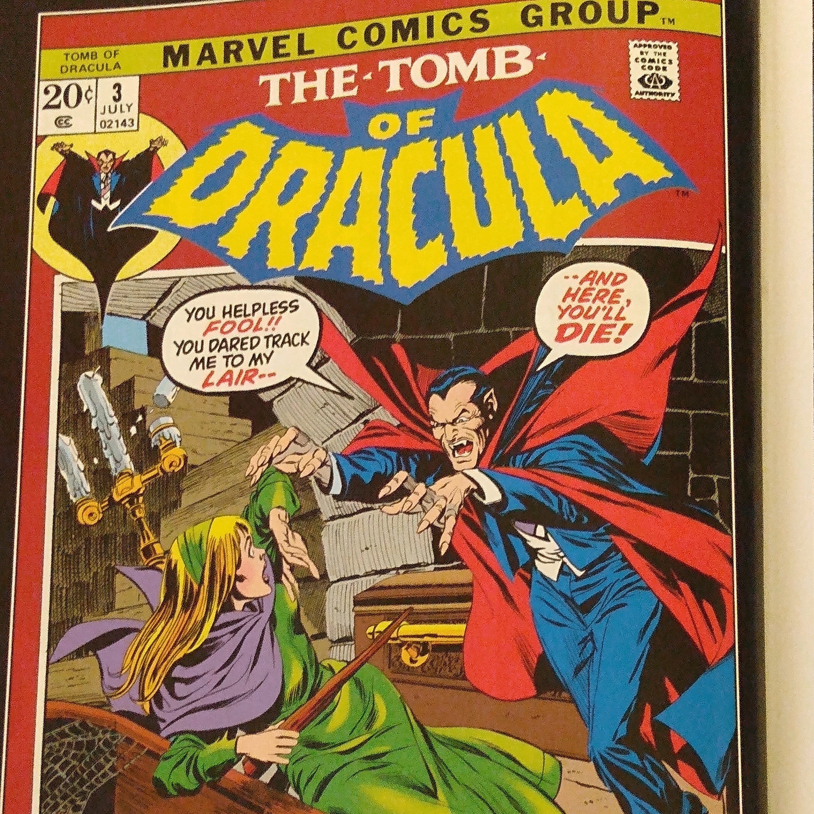 Blade Month: Tomb Of Dracula #3- Who Stalks The Vampire? episode artwork