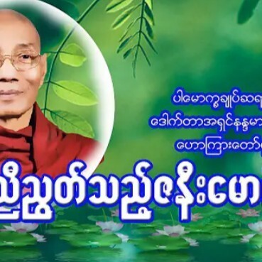 ပါေမာကၡခ်ဳပ္ဆရာေတာ္ေဟာၾကားေတာ္မူေသာ "ညီၫြတ္သည့္ ဇန episode artwork