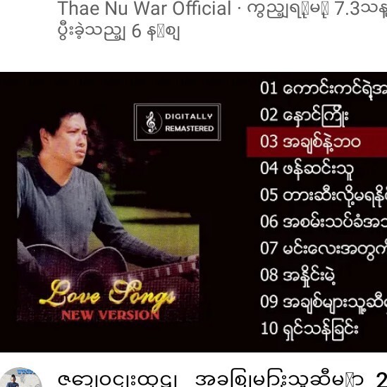 ေဇာ္ဝင္းထြဋ္  အခ်စ္မ်ားသူ႕ဆီမွာ 2000 episode artwork