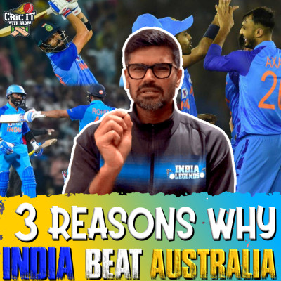 3 reasons why India beat Australia episode artwork