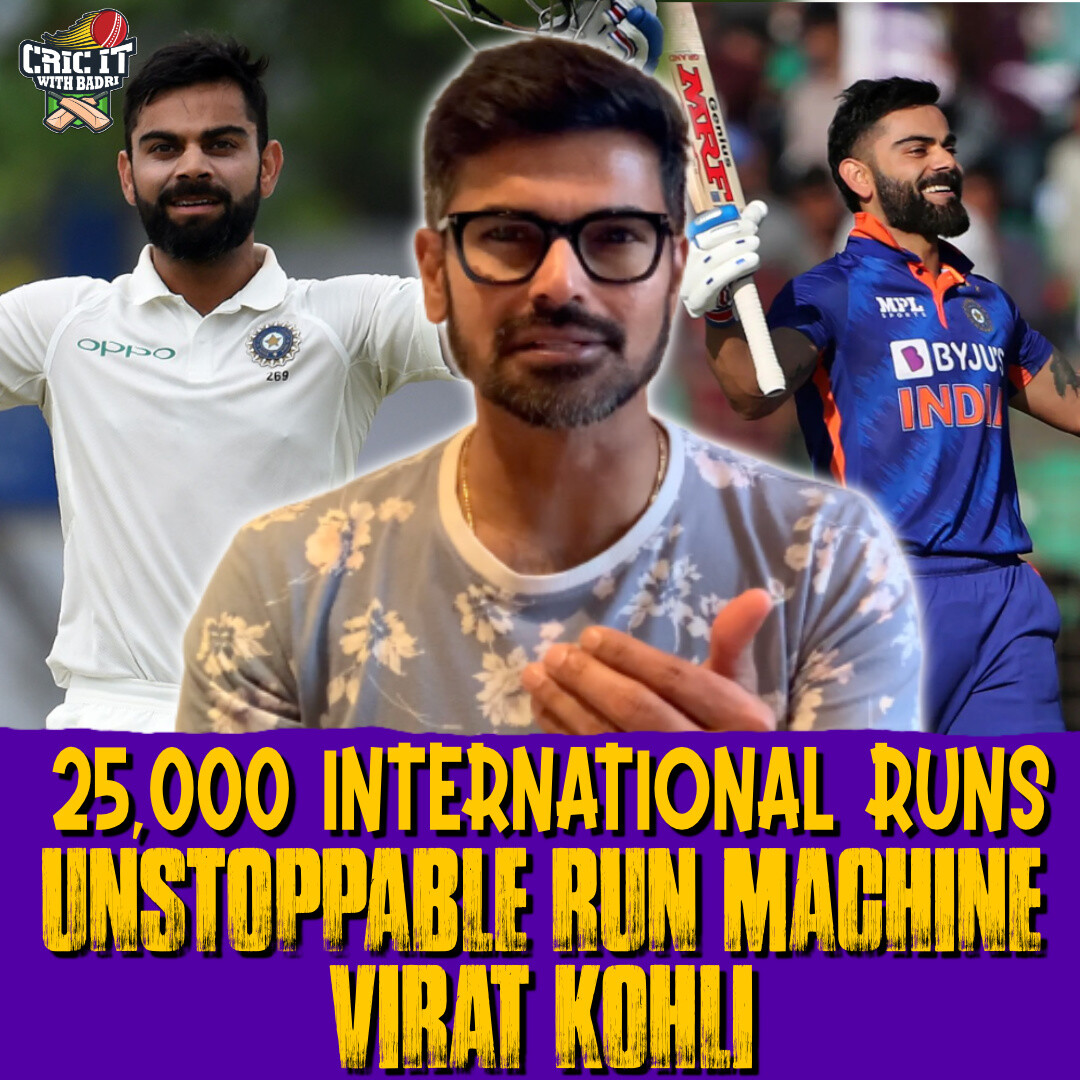 25,000 International Runs Unstoppable Run Machine Virat Kohli episode artwork