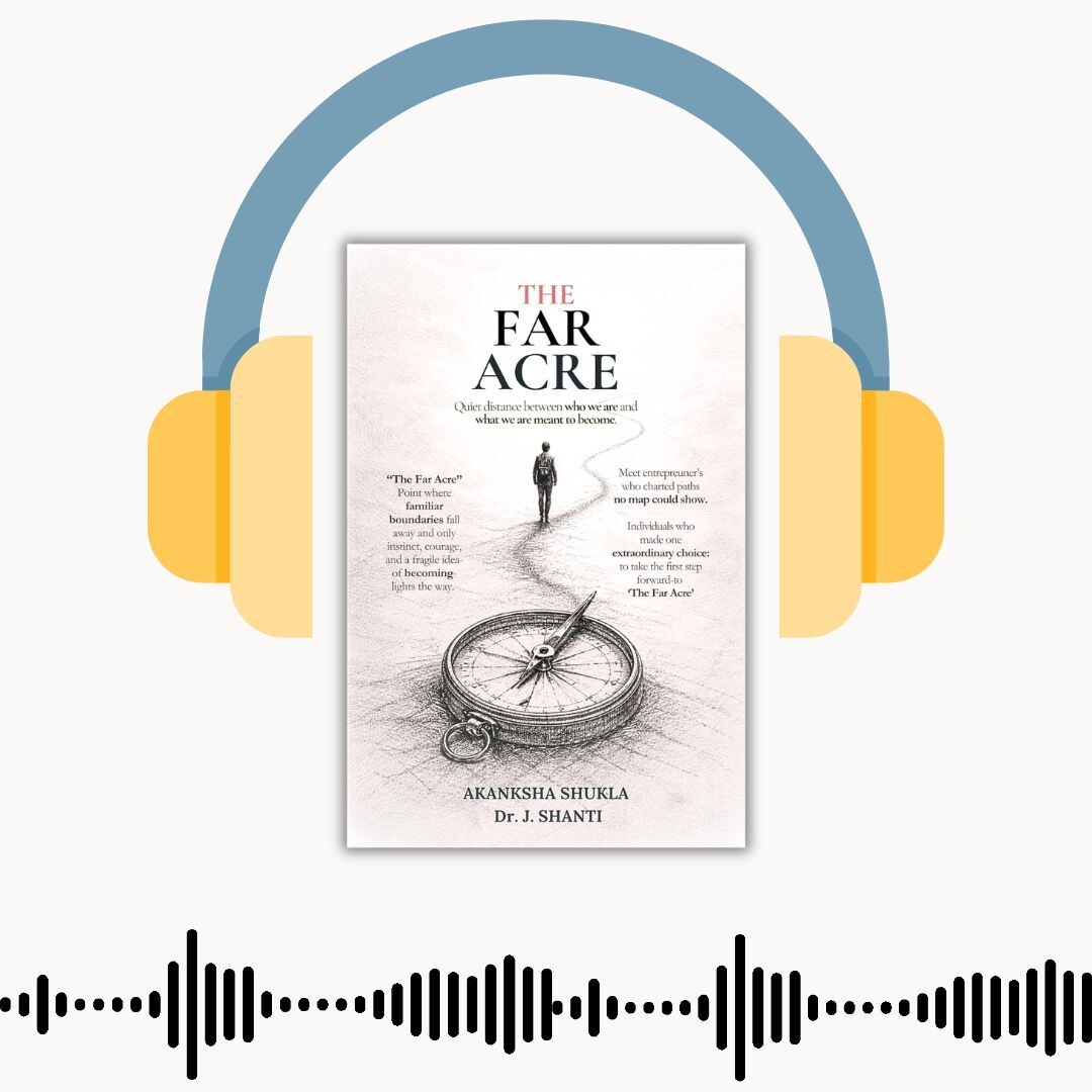 Book Review Podcast : The Far Acre: Quiet distance between who we are and what we are meant to become episode artwork