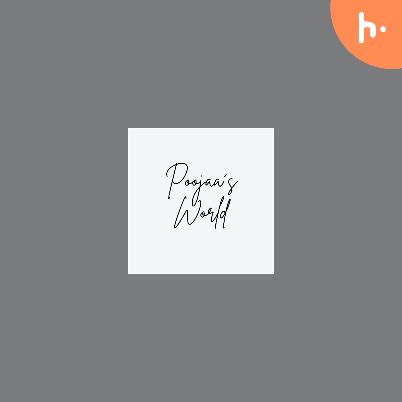 Poojaa\'s World