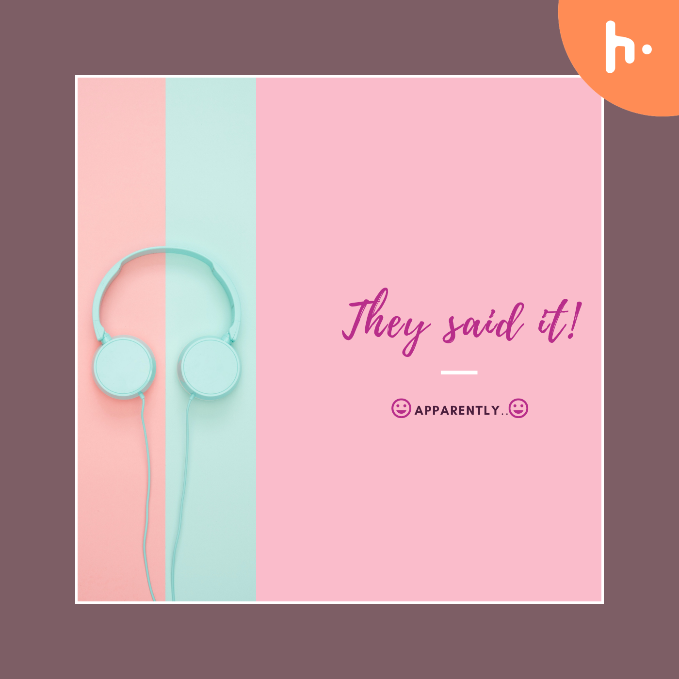 They said it - English podcast