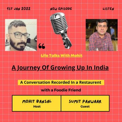 Growing Up in India -A Podcast Recorded in a Live Restaurant episode artwork