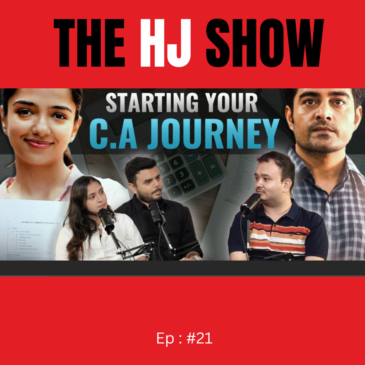 How This CA Couple is Revolutionizing Exam Prep: The Story Behind VIVITSU | The HJ Show episode artwork