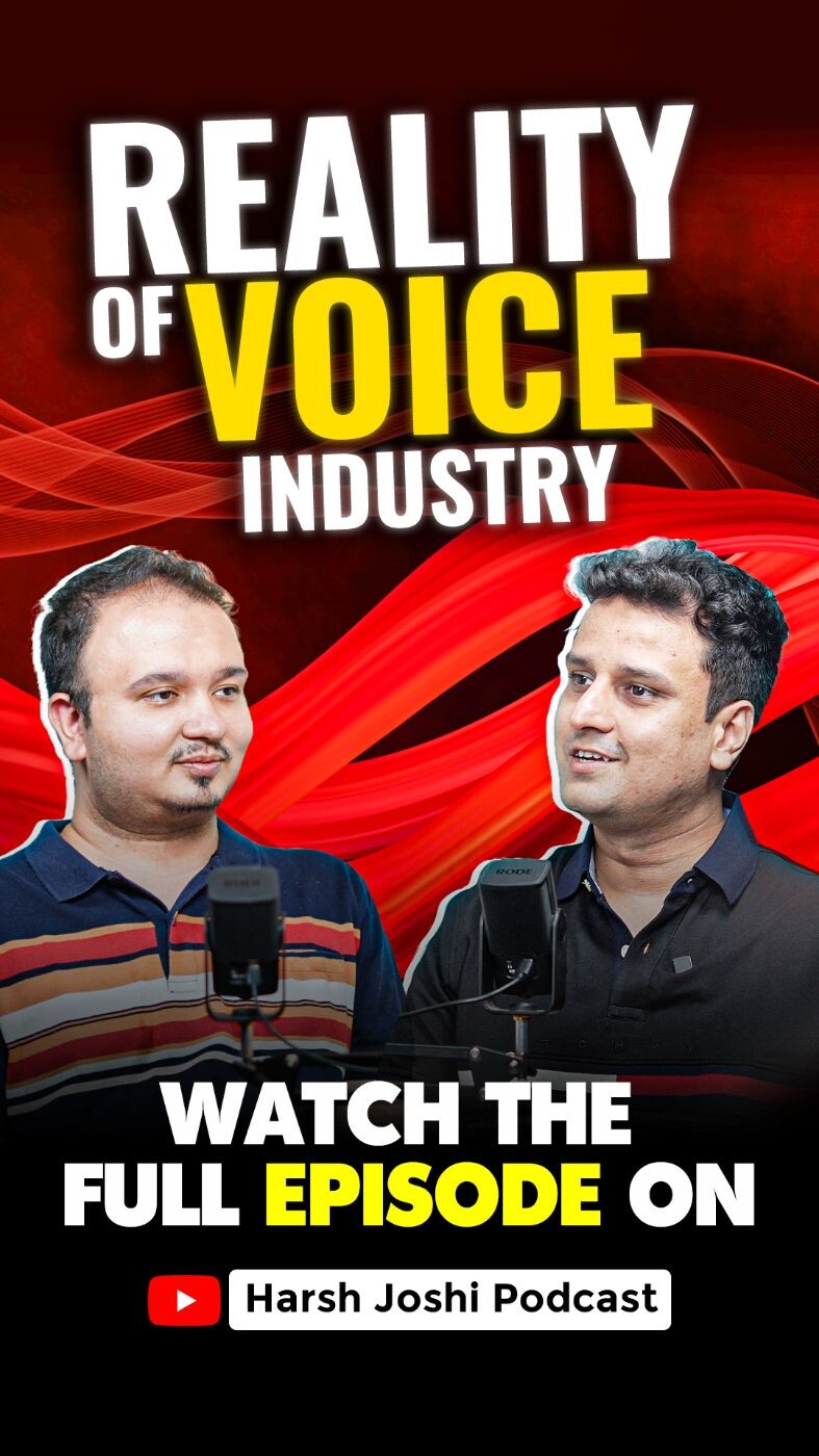 Reality of Voice Industry | Voice Over Career, Coaching, AI Threats | Samarth Dabral -Founder Of Voices Bazaar episode artwork