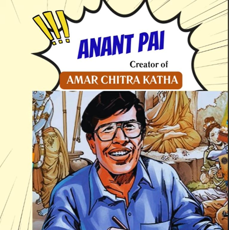 Boond#268: Anant Pai - creator of Amar Chitra Katha episode artwork