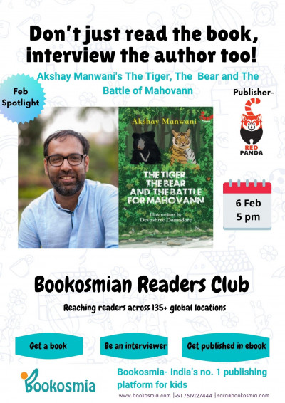 Young Readers Interview Children's Author Akshay Manwani