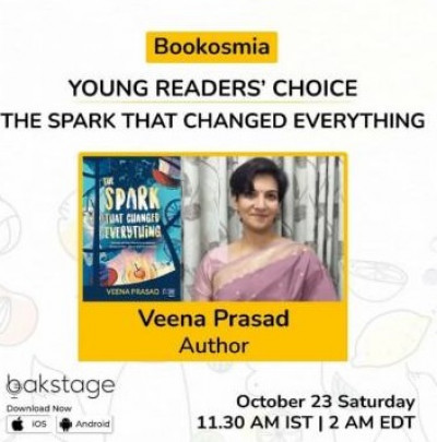 Young Readers Interview Veena Prasad for her children's book The Spark That Changed Everything