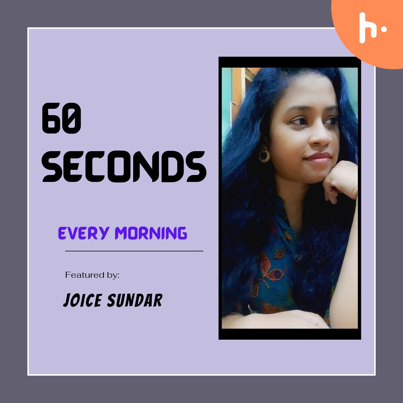 60 seconds podcast artwork