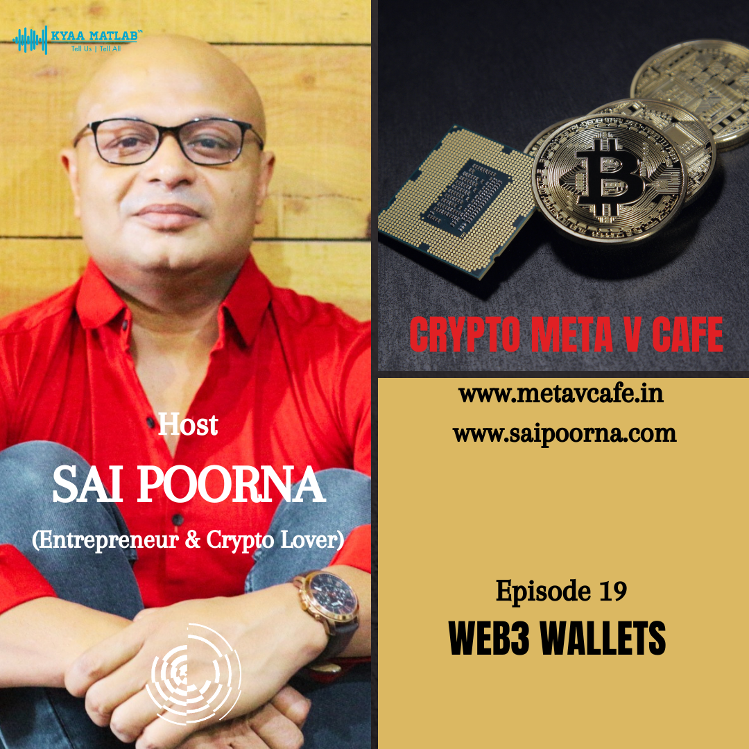 EPISODE 19 : WEB3 WALLETS | CRYPTO META V CAFE episode artwork