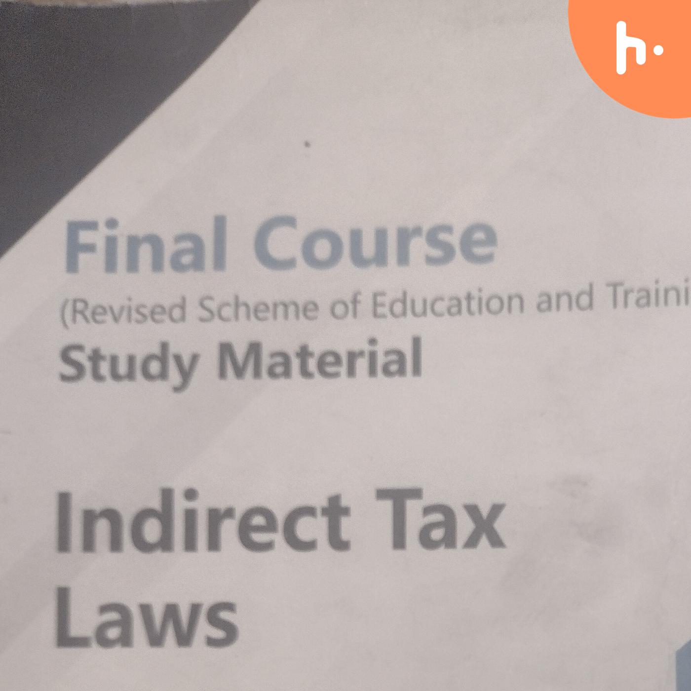 Indirect taxes (IDT)